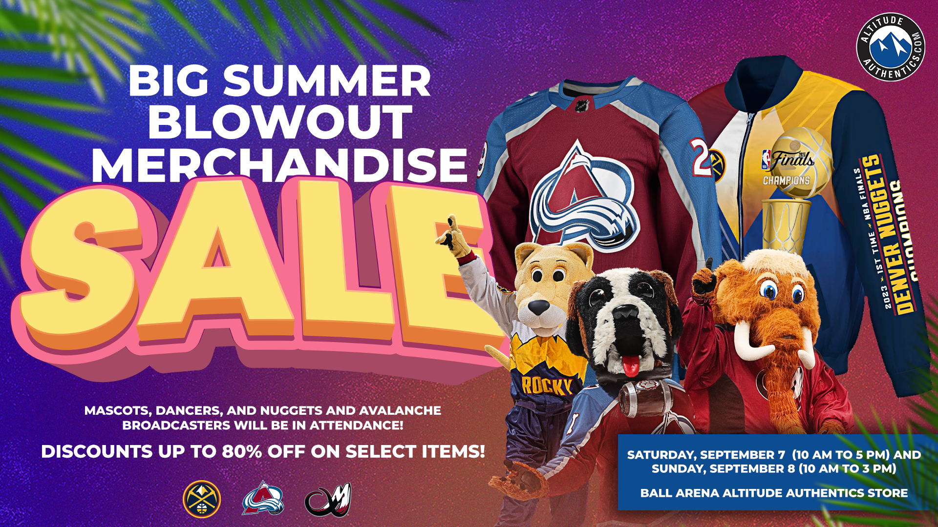 Altitude Authentics Summer Sale 